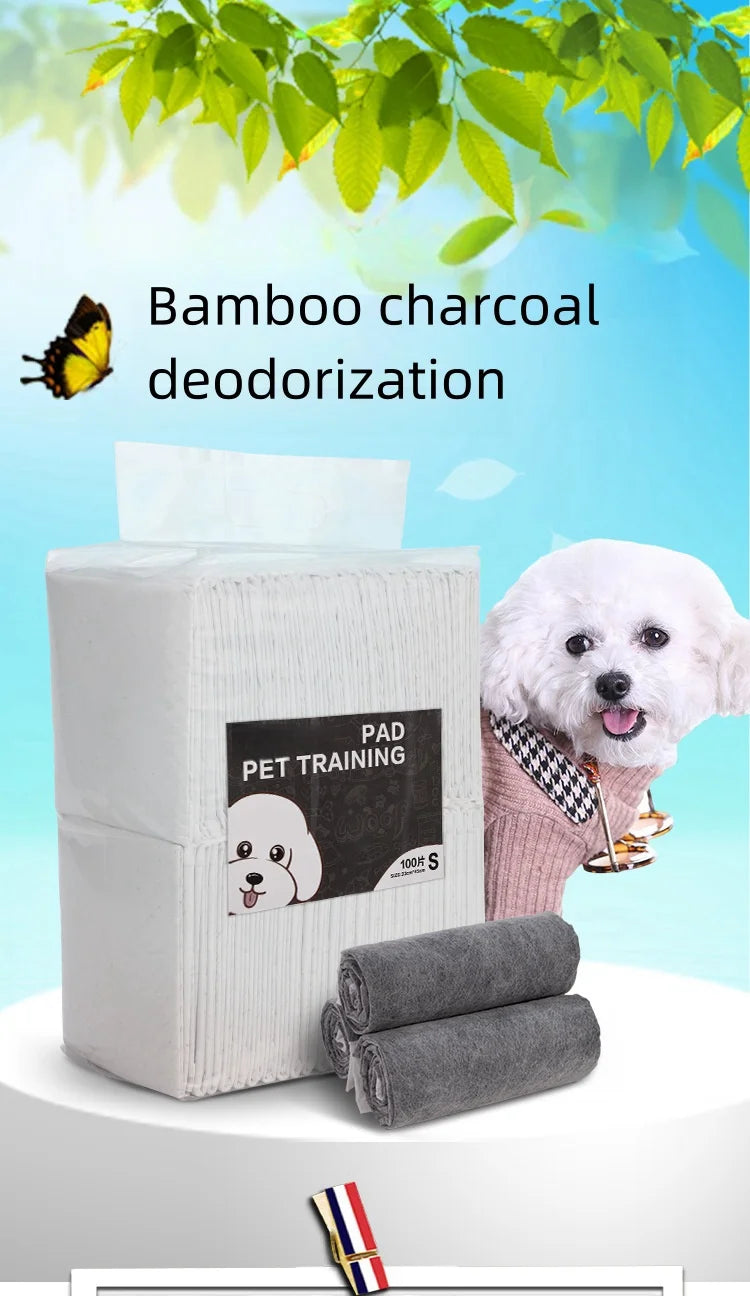 Disposable Leak-Proof Charcoal Pet Pee Pads