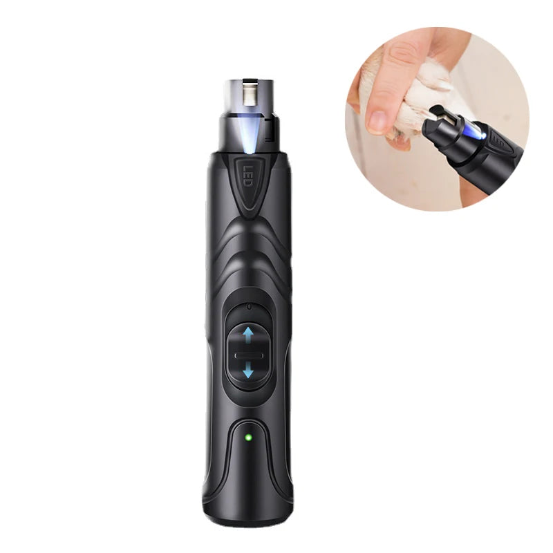 Salon-Style Electric Pet Nail Polisher & Grooming Tool