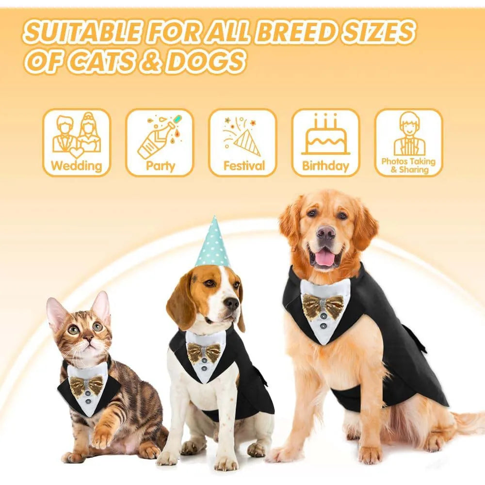 Dog Tuxedo Costume