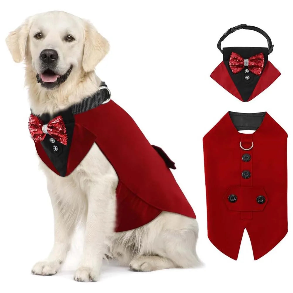 Dog Tuxedo Costume