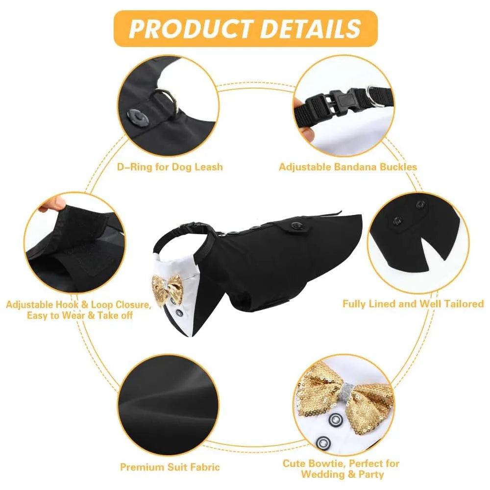 Dog Tuxedo Costume