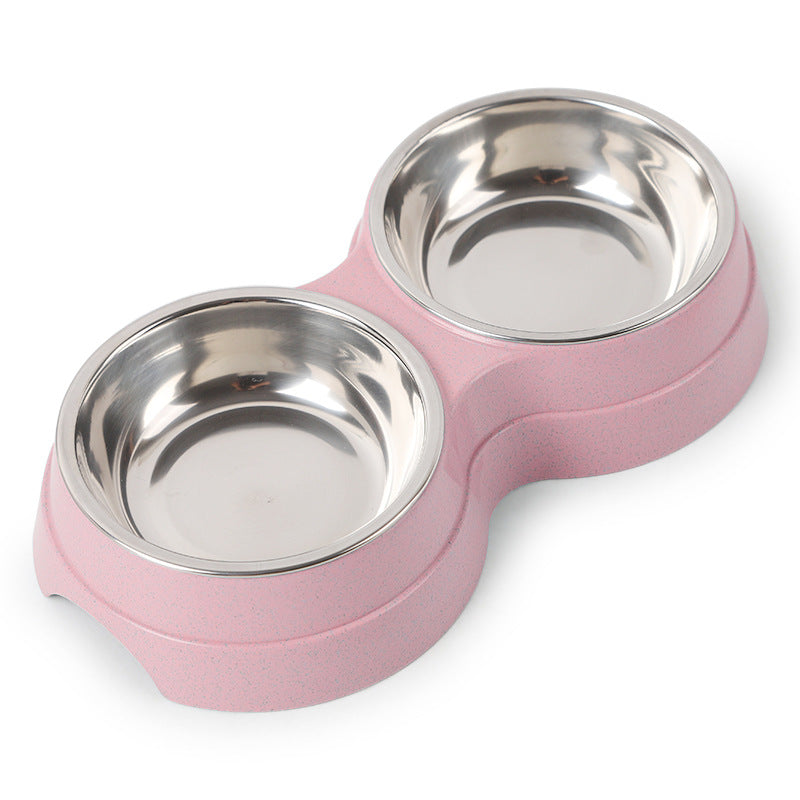 Double Pet Bowl 2-in-1 Medium Sized Bowls